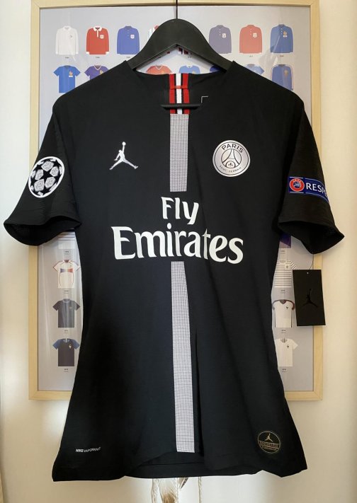 Maillot PSG 2018/2019 Mbappé Third Noir (M)