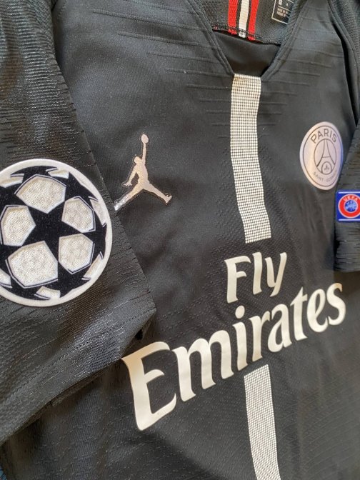 Maillot PSG 2018/2019 Mbappé Third Noir (M)