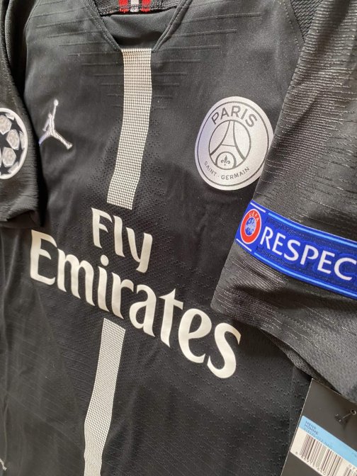 Maillot PSG 2018/2019 Mbappé Third Noir (M)