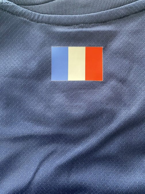 Maillot PSG Domicile 2025/26 Nike Officiel inclus Patch détail Final Budapest/Drapeau/Etoile