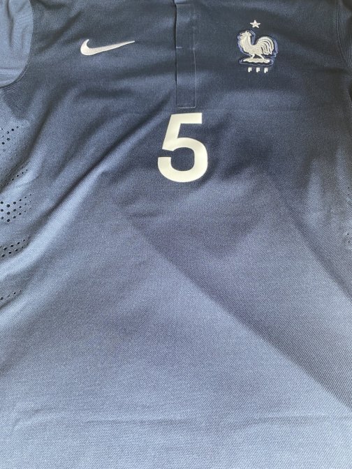 Maillot Nike France Sakho 5 Cdm 2014 home stock pro Taille L