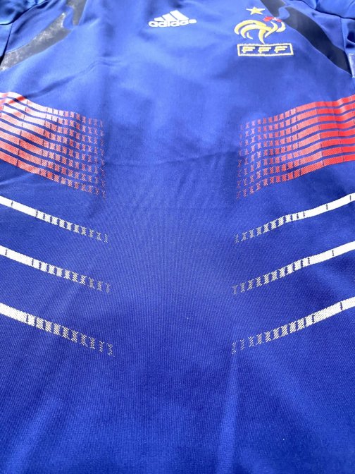 Maillot Adidas France FFF player Issue Home CDM 2010 Taille M