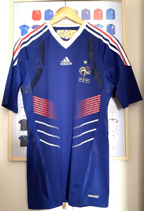 Maillot Adidas France FFF player Issue Home CDM 2010 Taille M