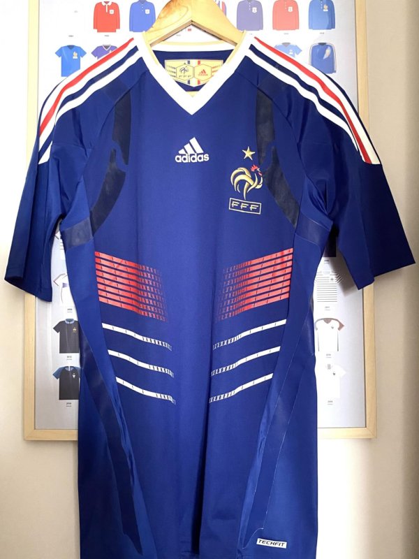 Maillot Adidas France FFF player Issue Home CDM 2010 Taille M