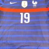 Maillot Nike Authentique Vapor France FFF Benzema 19 Home 2020/2021Taille M