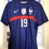 Maillot Nike Authentique Vapor France FFF Benzema 19 Home 2020/2021Taille M