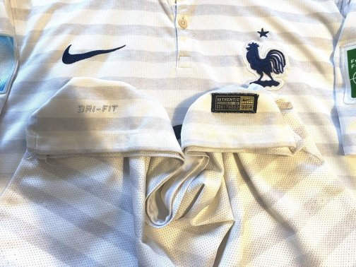 Maillot Nike France Cdm 2014 Giroud 9 Away Stock Pro Taille L