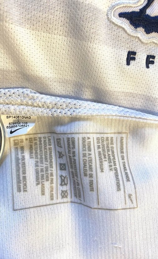 Maillot Nike France Cdm 2014 Giroud 9 Away Stock Pro Taille L