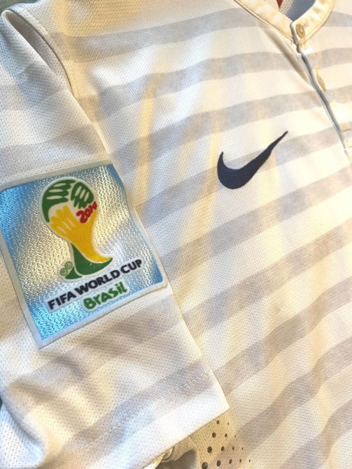 Maillot Nike France Cdm 2014 Giroud 9 Away Stock Pro Taille L