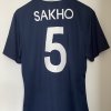 Maillot Nike France Sakho 5 Cdm 2014 home stock pro Taille L