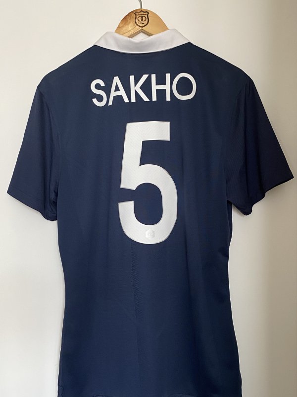 Maillot Nike France Sakho 5 Cdm 2014 home stock pro Taille L