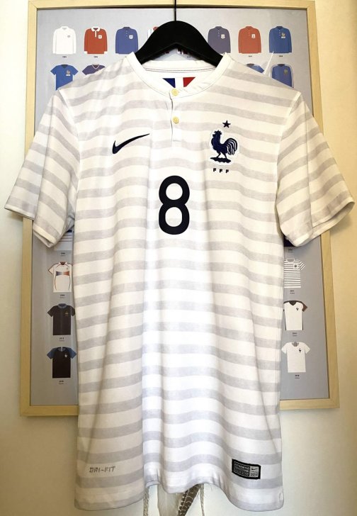 Maillot Nike Stadium France 2014 Away Valbuena 8 taille S Neuf