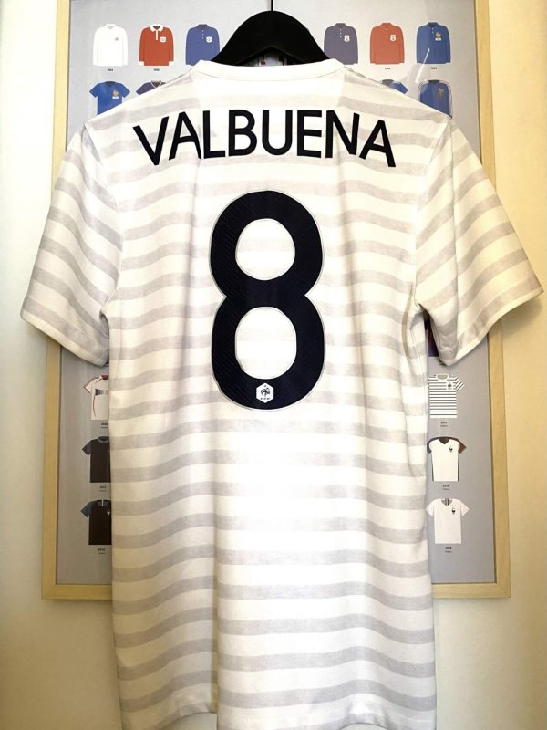 Maillot Nike Stadium France 2014 Away Valbuena 8 taille S Neuf