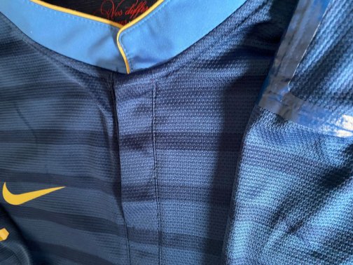 Maillot Nike authentique Vapor France FFF Home 2012 taille L