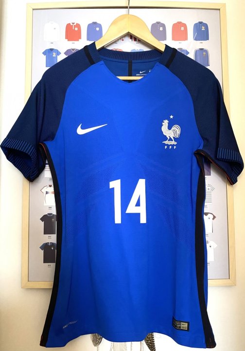 Maillot nike France Matuidi 🇫🇷 stock pro domicile 20162017 Taille S RECTO Maillot nike France Matuidi 14 stock pro domicile 2016/2017 Taille S