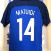 Maillot nike France Matuidi 🇫🇷 stock pro domicile 20162017 Taille S VERSO Maillot nike France Matuidi 14 stock pro domicile 2016/2017 Taille S
