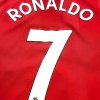Maillot Adidas Authentic Manchester United Cristiano Ronaldo 7 Home 2021/2022 Taille L