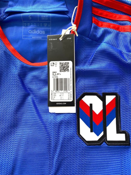Maillot Adidas Stadium Lyon Away 2023/2024 Taille S Neuf