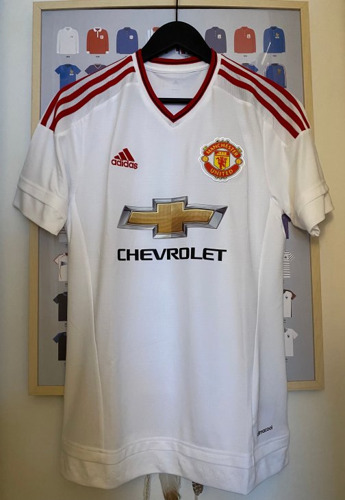 Maillot Adidas Stadium Manchester United Away 2015/2016 Taille S Neuf