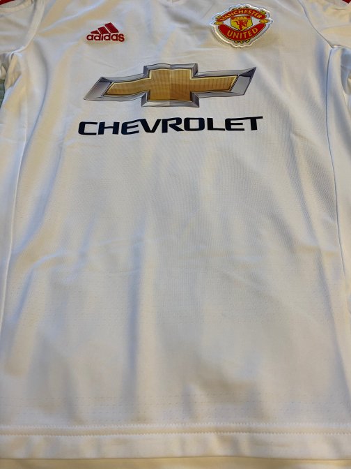 Maillot Adidas Stadium Manchester United Away 2015/2016 Taille S Neuf