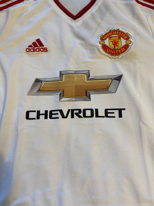 Maillot Adidas Stadium Manchester United Away 2015/2016 Taille S Neuf