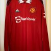 Maillot Adidas Stadium Manchester United Home 2021/2022 Taille L Manche Longue Neuf