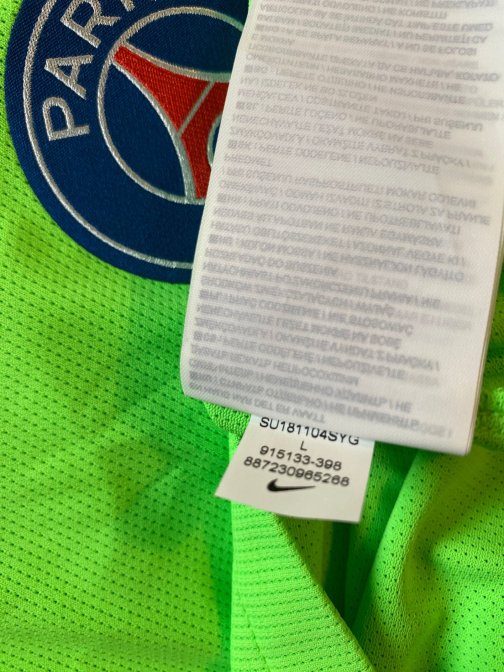 Maillot Nike PSG stock pro goalkeeper Buffon Away 2018/2019 Taille L