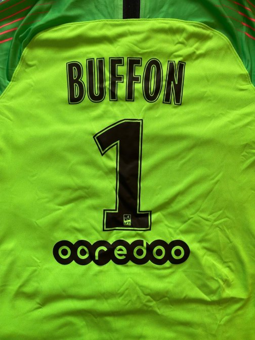 Maillot Nike PSG stock pro goalkeeper Buffon Away 2018/2019 Taille L