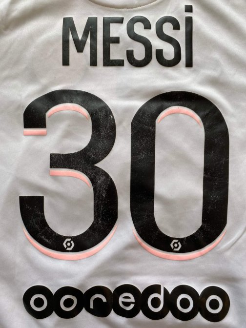 Maillot Nike Stadium PSG Messi 30 Away 2021/22 taille S