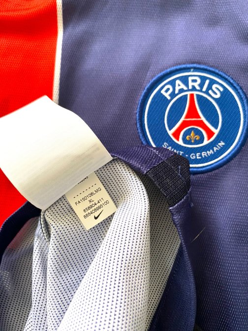 Maillot Nike authentic vapor PSG Ibrahimovic Home 2015/2016 Taille XL Full Patch Ligue 1