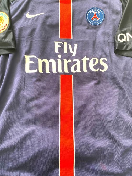 Maillot Nike authentic vapor PSG Ibrahimovic Home 2015/2016 Taille XL Full Patch Ligue 1