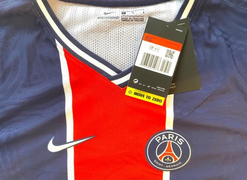 Maillot Nike authentique vapor PSG Marquinhos home 2020/2021 taille L