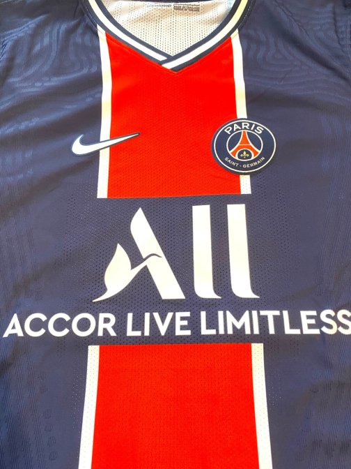 Maillot Nike authentique vapor PSG Marquinhos home 2020/2021 taille L
