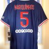 Maillot Nike authentique vapor PSG Marquinhos home 2020/2021 taille L