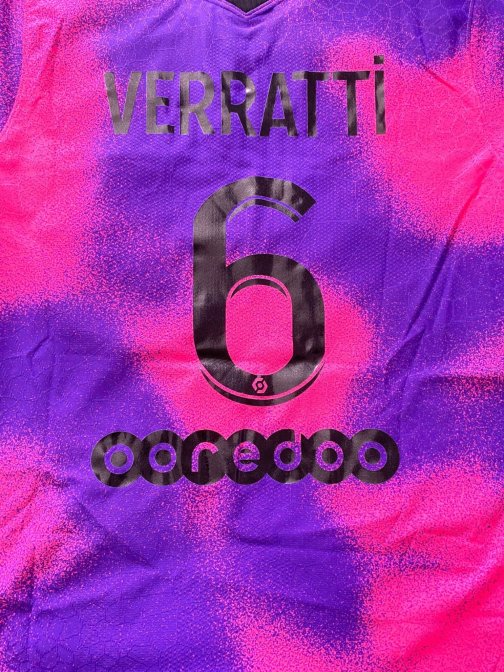 Maillot PSG Jordan authentique vapor Verratti Fourth 2020/2021 Taille M