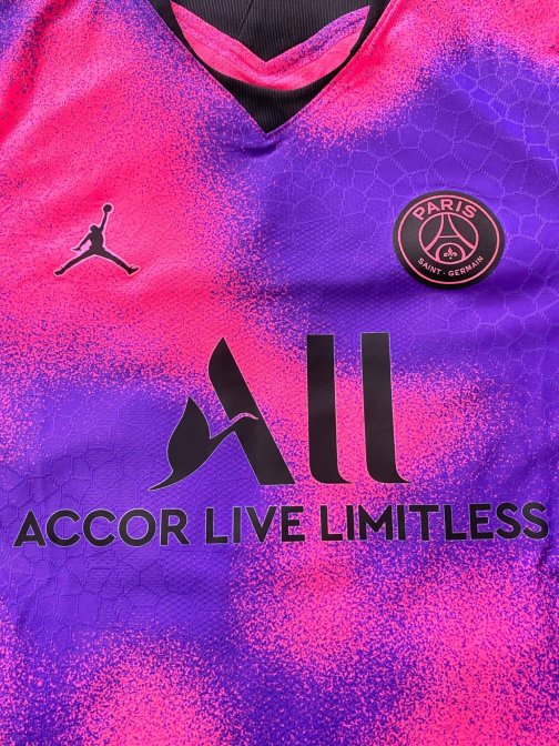 Maillot PSG Jordan authentique vapor Verratti Fourth 2020/2021 Taille M