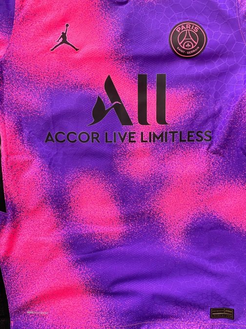 Maillot PSG Jordan authentique vapor Verratti Fourth 2020/2021 Taille M