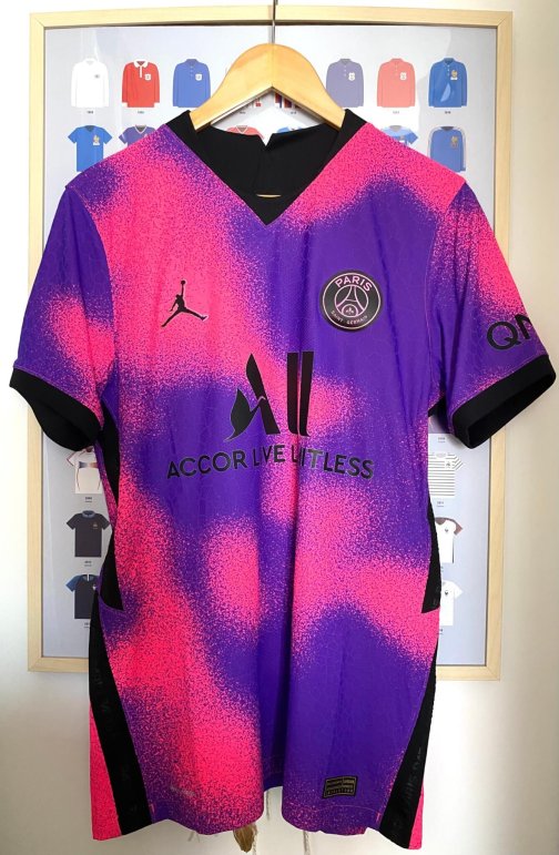 Maillot PSG Jordan authentique vapor Verratti Fourth 2020/2021 Taille M