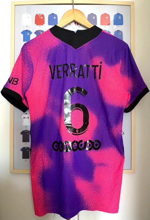 Maillot PSG Jordan authentique vapor Verratti Fourth 2020/2021 Taille M