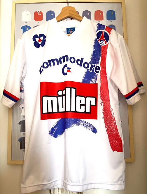 Maillot PSG Réédition Officiel Home 1991/1992 Collection Héritage 2021 Taille S