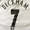 Maillot Umbro Centenaire Manchester United Beckham Away/Third 2001/2002 réversible Taille M