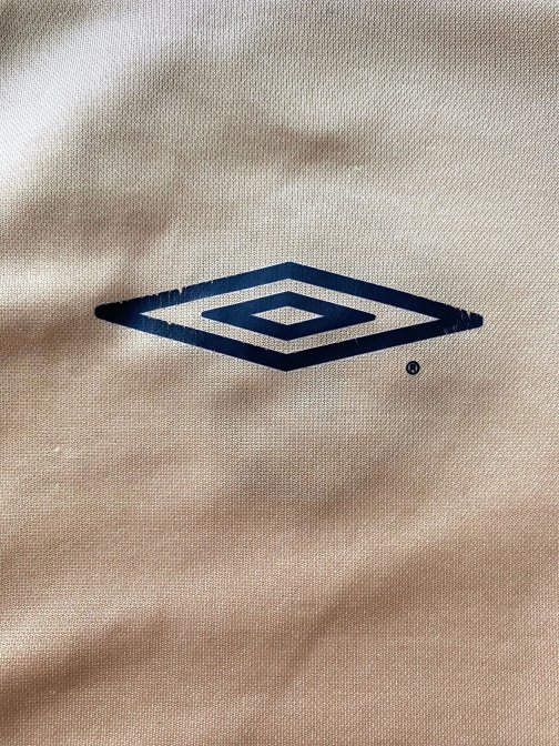 Maillot Umbro Centenaire Manchester United Beckham Away/Third 2001/2002 réversible Taille M