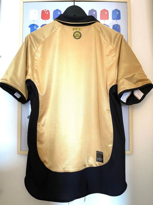 Maillot Umbro Centenaire Manchester United Beckham Away/Third 2001/2002 réversible Taille M