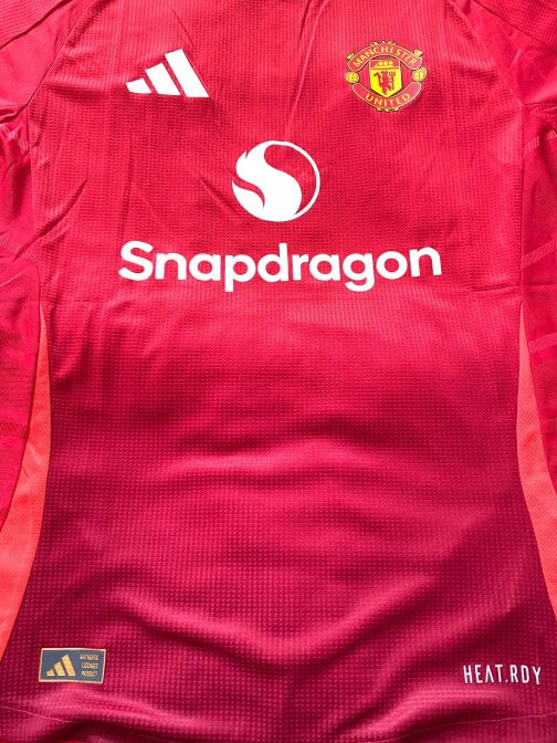 Maillot Adidas Manchester United Authentic Home 2024/2025 Taille L