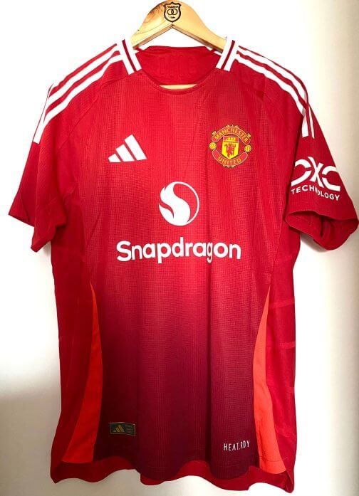 Maillot Adidas Manchester United Authentic Home 2024/2025 Taille L