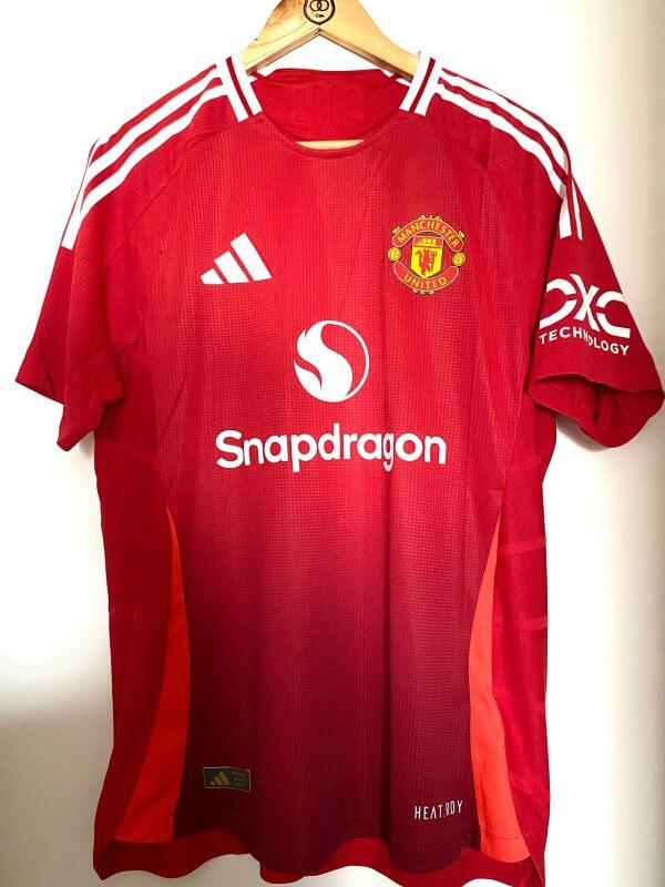 Maillot Adidas Manchester United Authentic Home 2024/2025 Taille L