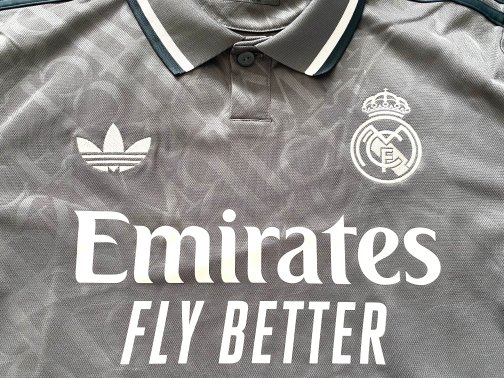 Maillot Adidas Originals Trefoil Real Madrid Third 2023/2024 Taille M