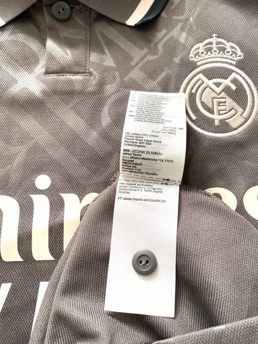 Maillot Adidas Originals Trefoil Real Madrid Third 2023/2024 Taille M