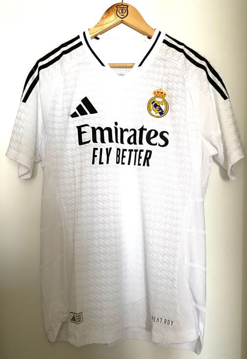 Maillot Adidas Real Madrid Authentic Home 2024/2025 Taille L