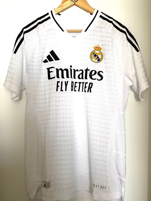 Maillot Adidas Real Madrid Authentic Home 2024/2025 Taille L